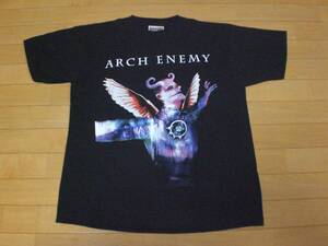 当時物 90s ARCHENEMY アーチエネミー Tシャツ CHILDREN OF BODOM CARCASS OBITUARY SEPULTURA HATEBREED MEGADETH METALLICA SLAYER