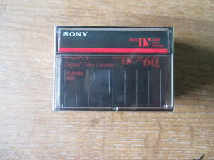 未開封 SONY 90LPモード 60min ミニDVカセット デジタルビデオカセット digotal video cassette