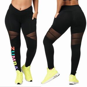 【正規品・新品】XSサイズ★ZUMBA・ズンバ★Bright Bold Zumba Ankle Leggings