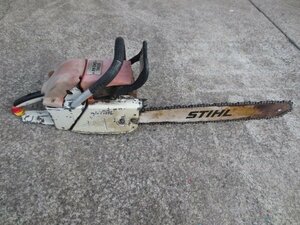 ジャンク品　STIHL　エンジンチェーンソー　042AV　（W-100）