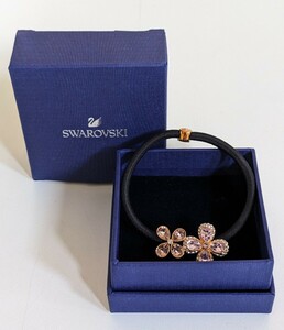 ●【美品】SWAROVSKI スワロフスキー 5225756 VROS/RLIN HAIR ACC 3×2 CM ヘア アクセ ピンク アクセサリー レディース