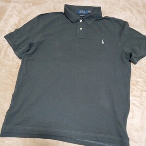 XXLEEG custom slim fit ラルフローレン POLO RALPH LAUREN　半袖ポロシャツ グレーからアッシュ