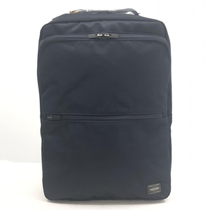 【中古】PORTER TIME DAYPACK 655-17875 ネイビー ▲未使用 ポーター タイム [240017574402]