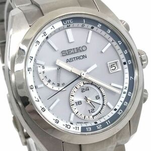 新品 SEIKO セイコー ASTRON アストロン 腕時計 SBXY009 電波ソーラー アナログ カレンダー ワールドタイム チタン チタニウム 箱付き