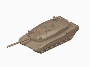 1/72 レジンキット　未塗装 ドイツ軍　レオパルドII レボリューションI MBT 主力戦車　【同梱可能】Y7206