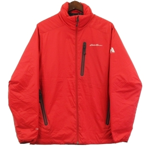 エディーバウアー EDDIE BAUER 18AW FIRST ASCENT EverTherm ダウン ジャケット ジップアップ ナイロン 赤 レッド S アウター ■SM0 メンズ