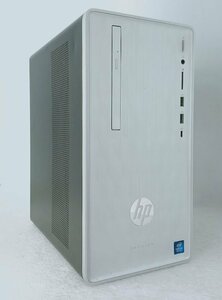 ●[Windows11] 8世代i5 Wi-Fi&HDMI対応 ミニタワーPC HP Pavilion Desktop 590-p0050jp (Core i5-8400 2.8GHz/12GB/NVMe 256GB+1TB/DVDRW)