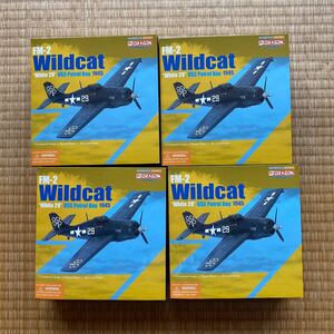 DRAGON(ドラゴン)WARBIRDS SERIES 1/72「FM-2 Wildcat」4個セット