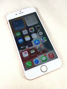 【中古品】Apple iPhone6S 32GB ローズゴールド Apple版 SIMフリー 初期化済み 動作確認済み アクティベーションロック解除済 本体のみ