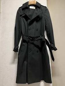 SAINT LAURENT PARIS サンローラン パリ　　 　 トレンチコート　　黒　　F34　　中古