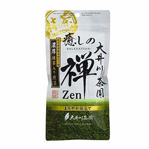 大井川茶園 癒しの禅 濃厚抹茶入り煎茶 100g ×2袋 リーフ