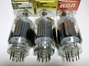 SYLVANIA　ECG 　＆　RCA　31LQ6　NOS　3本