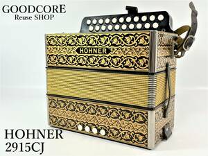 HOHNER ホーナー 2915CJ 21鍵盤 4ベース アコーディオン 元箱付属●R601144