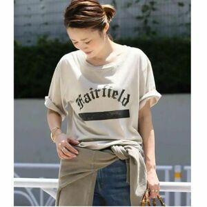 Deuxieme Classe◆春夏◆ヴィンテージライク加工デザイン◎ リラックス Tシャツ カットソー ◆日本製◆ドゥーズィエムクラス