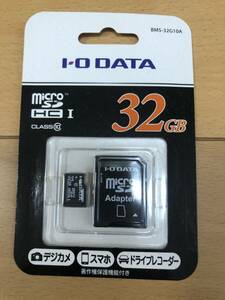 I O DATA マイクロ SDHCカード BMS-32G10A