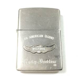 ＊ZIPPO Harley Davidson AN AMERICAN LEGEND 1993年 イーグル シルバーカラー ハーレーダビッドソン アメリカン レジェンド 訳あり