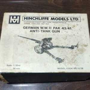HINCHLIFFE MODELS LTD 1/32 PAk 43/41 ドイツ軍　メタル製　対戦車砲　1/32スケール