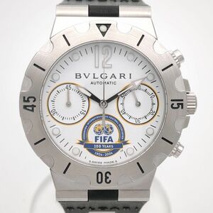 ブルガリ　SCB38S　ディアゴノ　プロフェッショナル　スクーバ　FIFA100周年記念限定　自動巻き　BVLGARI　腕時計　中古　◆3114/高洲店
