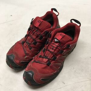 送料込み★SALOMON GORE-TEX 3D chassis XA PRO 3D サロモン　ゴアテックス★スニーカー　メンズシューズ★赤★27.5㎝#60126s132