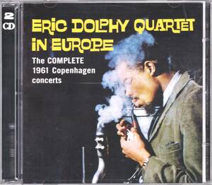 ☆ERIC DOLPHY(エリック・ドルフィー) QUARTET in EUROPE:The Complete 1961 Copenhagen Concerts◆CD２枚組セットの完全盤◇激レア＆廃盤