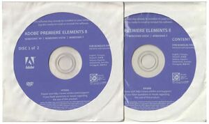 ADOBE PREMIERE ELEMENTS 8 DVD2枚組