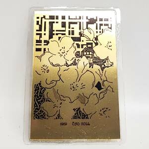 1円~【ケース付き】三菱マテリアル MITSUBISHI METAL CORPORATION 純金カード 1 GRAM FINE GOLD 999.9 1g 24K 24金 G116214