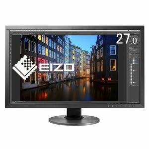 EIZO ColorEdge 27インチカラーマネージメント液晶モニター CS2730-BK(2560×1440/ノングレアIPSパネル/Q