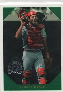 MLB 2000 Fleer GREATS OF THE GAME SPカード Retrospection #15 JOHNNY BENCH 新品ミント状態品