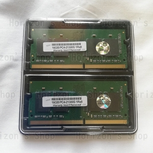 PC4-21300 DDR4-2666 32GB (16GBx2枚) ノートPC用 メモリ SDRAM SO-DIMM 並行輸入品