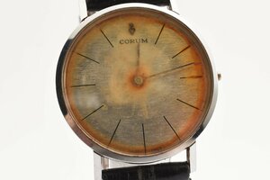 コルム ラウンド 57219 手巻き レディース 腕時計 CORUM