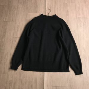 100円スタート○ GLOBAL WORK グローバルワーク　シンプル　ニット　セーター　黒