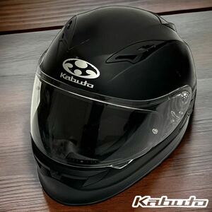 ＯＧＫ KABUTO / オージーケーカブト KAMUI2 フルフェイスヘルメット フラットブラック系 Mサイズ 全車種対応