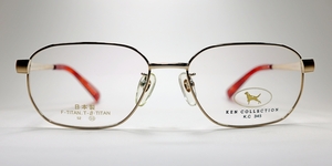 普通のメガネシリーズ ⑯　ケンコレクション-345　54□17-142　さりげなさが貴重!　当店在庫大処分!!　普通郵便で発送