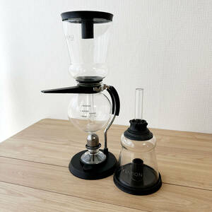 T632 HARIO ハリオ コーヒーサイフォン NOUVEAU NCA-5 ハリオ ヌーボー 5人用 サイフォン用上ボール（予備付）COFFEE SYPHON 昭和レトロ