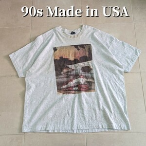 90s USA製　蒸気機関車　Tシャツ シングルステッチ　XXXL