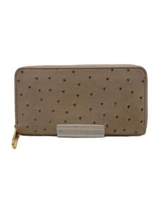 LOUIS VUITTON◆ジッピーウォレット/オーストリッチ/ラウンドファスナー/長財布/レザー/レディース/N90920