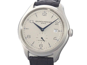 富士屋◆ボーム＆メルシエ BAUME&MERCIER クリフトン スモールセコンド BMMOA10052 メンズ 自動巻 腕時計