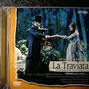 f（DVD）国内盤　ヴェルディ　歌劇『椿姫』　ドミンゴ　ボンファデッリ　Verdi La Traviata Domingo Bonfadelli