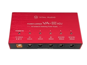 【動作保証】VITAL AUDIO VA-05ADJ エフェクター用電源 パワーサプライ バイタルオーディオ 中古 N8843189