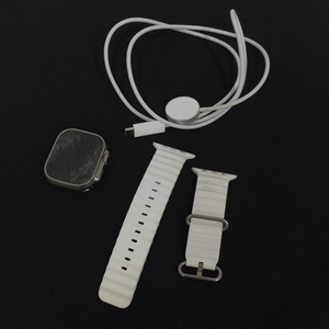 1円 Apple Watch Ultra 49mm GPS+Cellularモデル MNHF3J/A A2684 チタニウム スマートウォッチ 本体