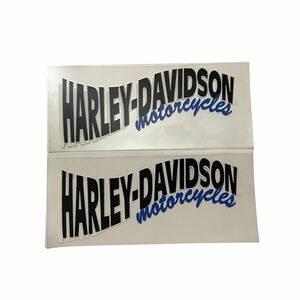 限定1セット 【送料無料!!】　当時物 ビンテージ Harley-Davidson タンクステッカー ハーレーダビッドソン デカール 防水　