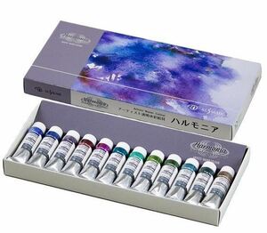kusakabe ハルモニア 12色 水彩 Granulating Colour watercolor 4号 10ml ★ 即決 未使用