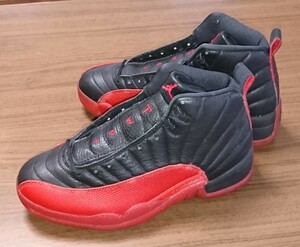 「エアジョーダン 12」/ オリジナル 未使用品 / サイズ US9 / 27cm / NIKE ナイキ / AIR JORDAN 12 / 1997年製 / ブラック レッド