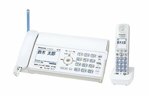 パナソニック おたっくす デジタルコードレスFAX かんたん子機1台付き 1.9G(中古品)