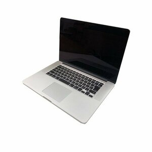 ジャンク品ノートパソコン Apple MacBook A1398 CPU不明 メモリ不明 SSD無 15inch 動作未確認品 代引き可