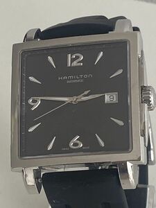 HAMILTON ハミルトン Jazzmaster square date ジャズマスタースクエアデイト men