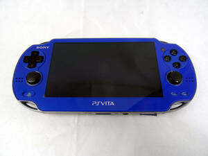 SONY PS Vita PCH-1000 サファイアブルー 本体のみ