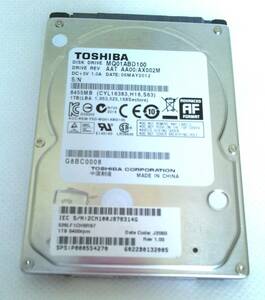 TOSHIBA 2.5インチ SATA HDD 1TB(1000GB) MQ01ABD100 厚さ9.5mm 