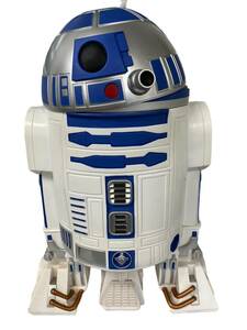 お04-090eS//【ジャンク品】スターウォーズ STARWARS R2D2 ビッグサイズ ゴミ箱 ダストボックス ペダル式 全高約60cm 破損あり