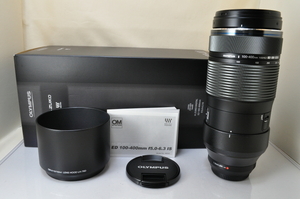 ★★極上品 OLYMPUS M.ZUIKO DIGITAL ED 100-400mm F5.0-6.3 IS Lens w/Box♪♪#5687EX